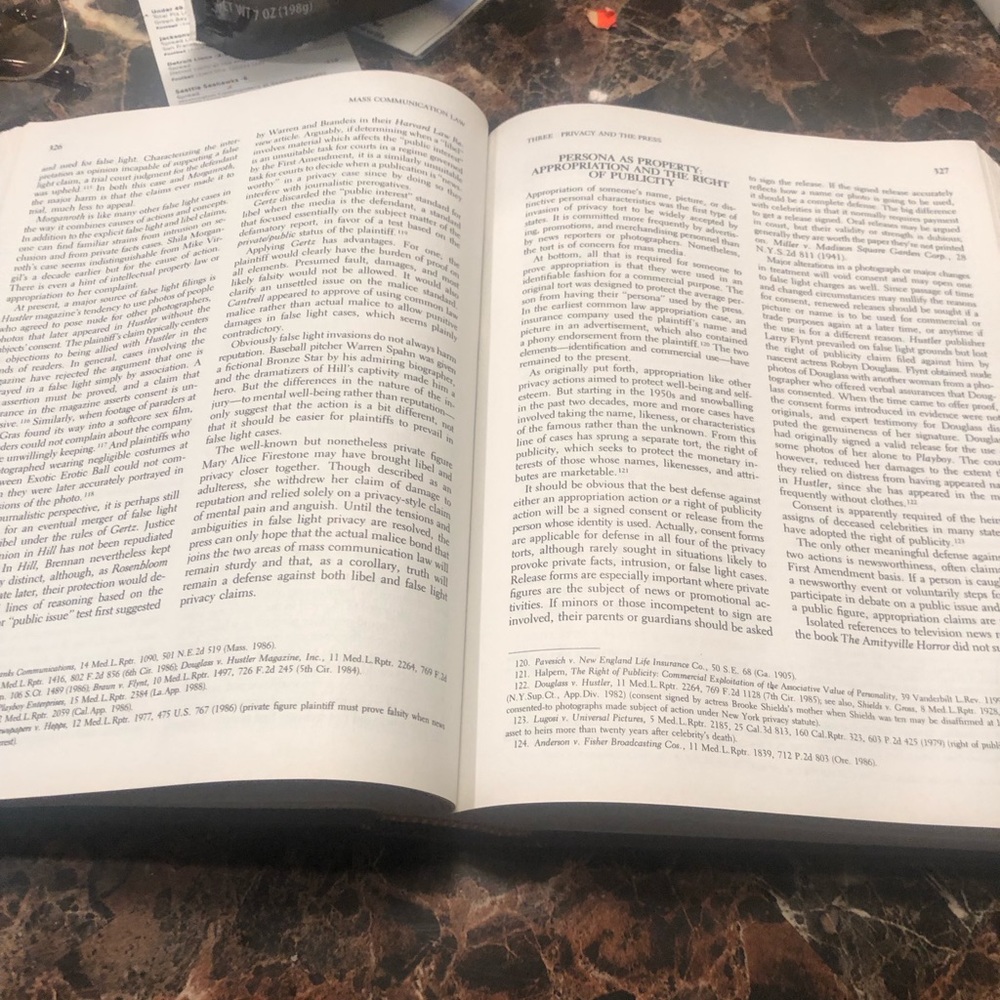 Communication-Law-Cases-Comment-Fift Edition - Picture 8 of 11